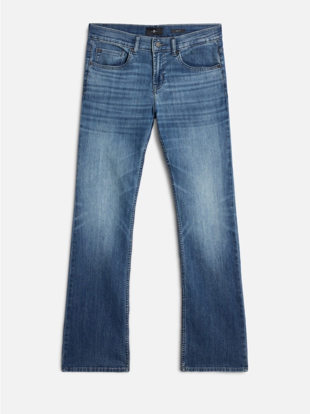 7 For All Mankind Brett Jeans Men’s 36 Bootcut Stretch Denim Light Wash Premium